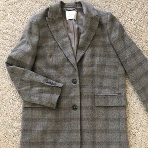 Aritzia Plaid Blazer